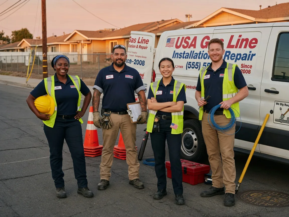 Gas Line Installation company in Dameron, MD